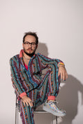 Conjunto tiRas (Bomber + Calça Jogger): Jacquard 100% Algodão