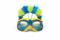 Máscara Pavão (Plumas Veganas & Glitter)