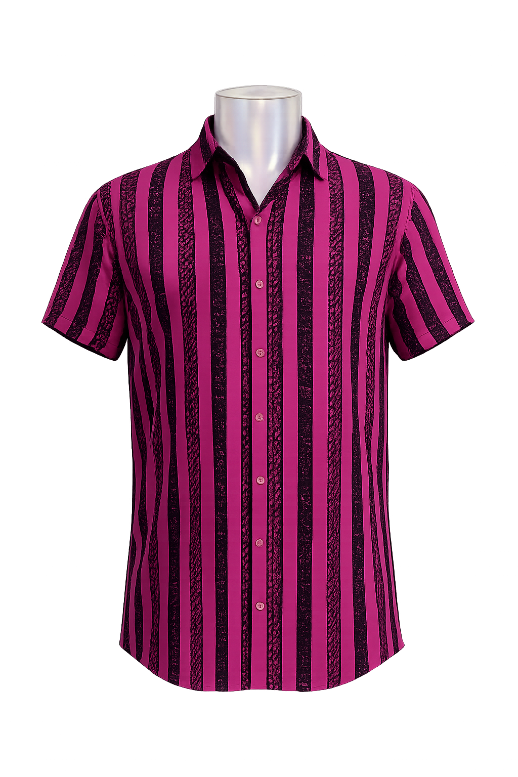Camisa de Botão Pitaya Listrada